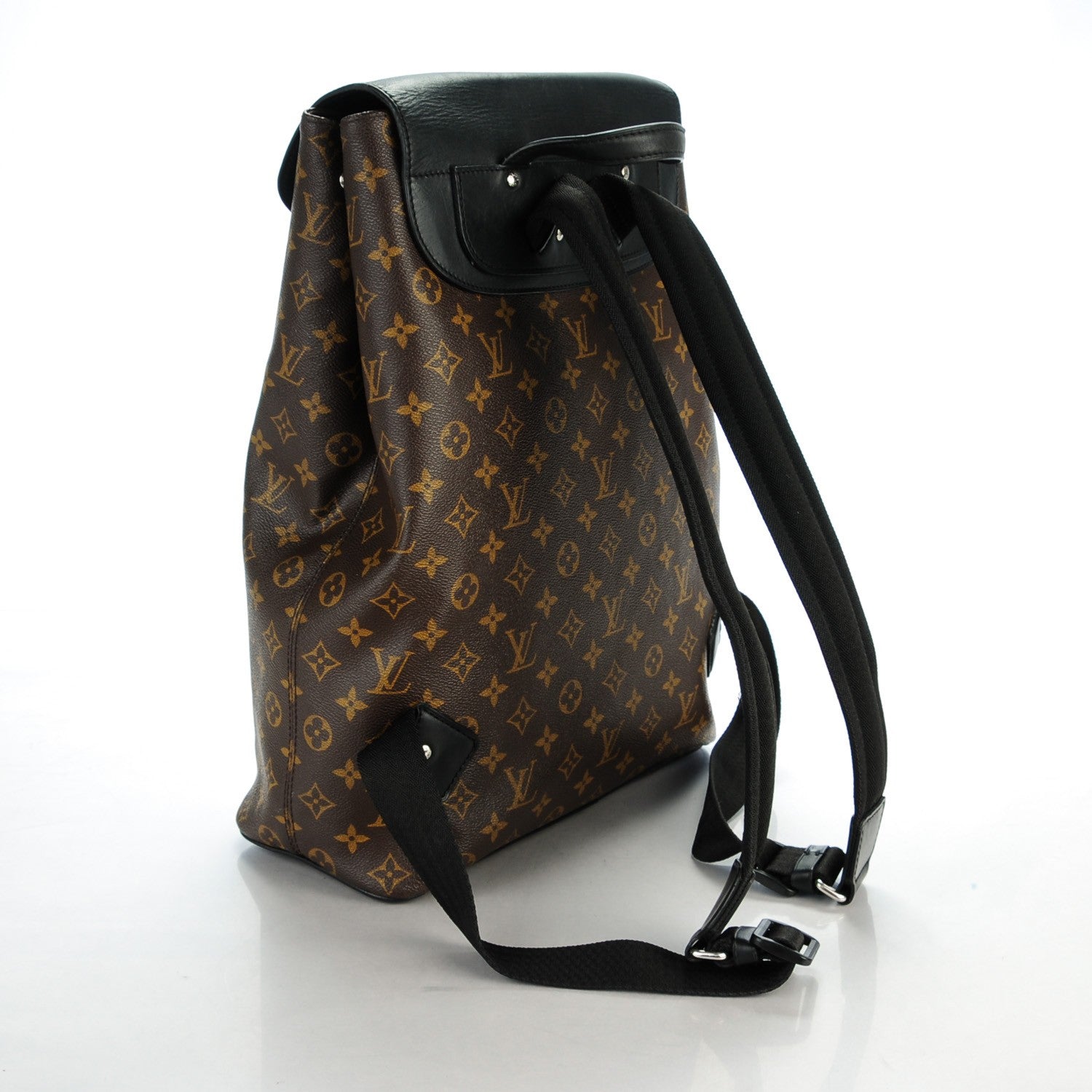Louis Vuitton Monogram Macassar Palk Backpack 3 of 8