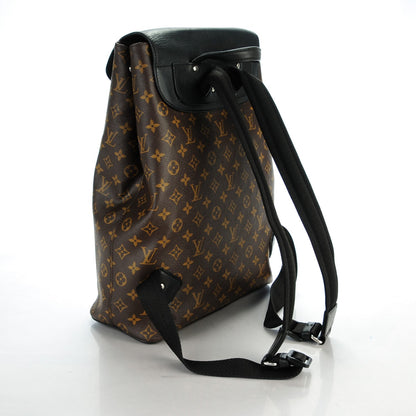Louis Vuitton Monogram Macassar Palk Backpack 3 of 8