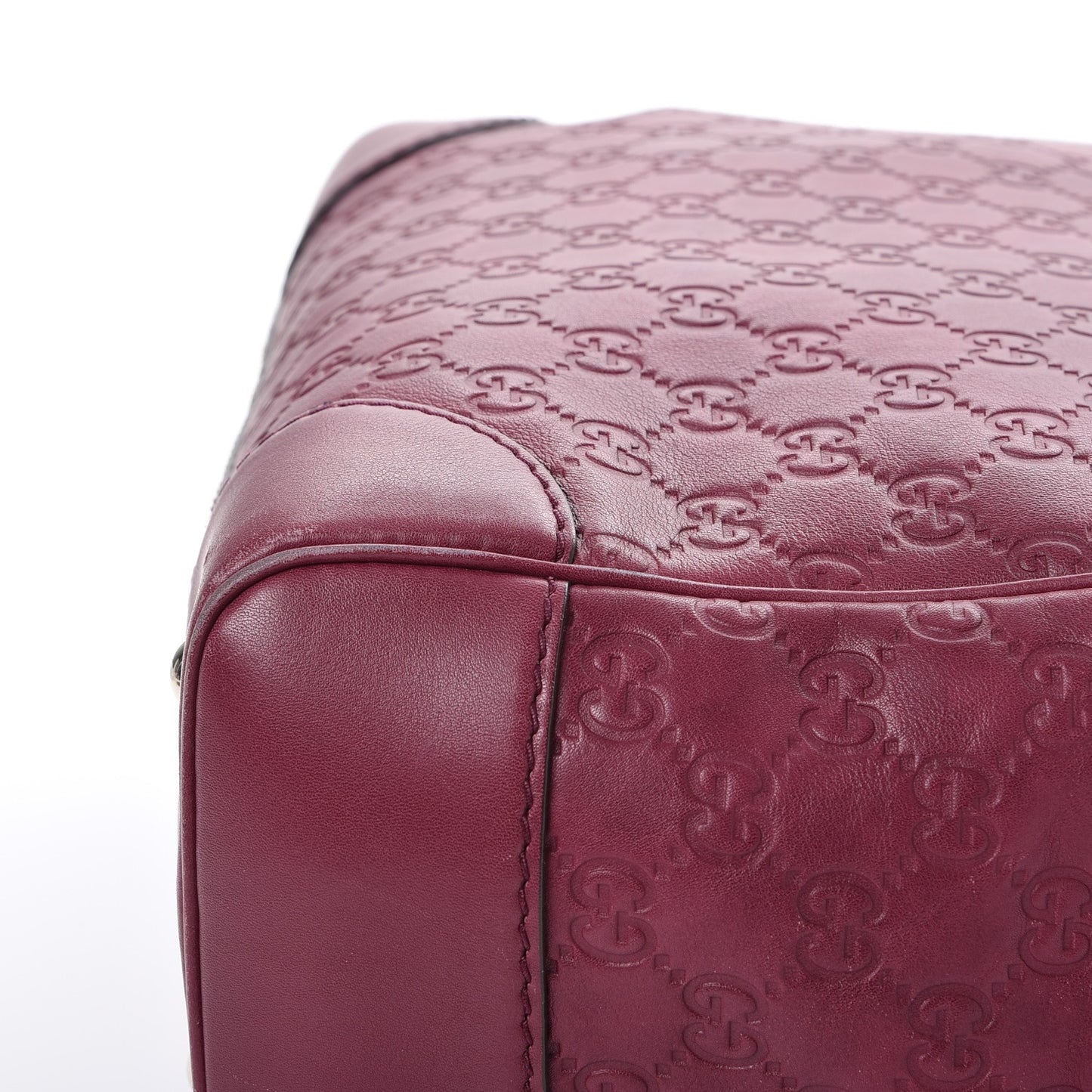 Guccissima Medium Mayfair Tote Cherry