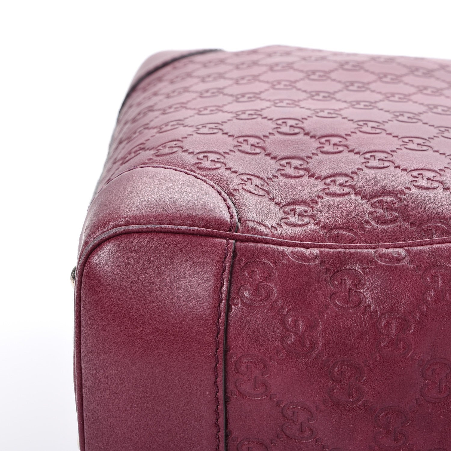 Gucci Guccissima Medium Mayfair Tote Cherry 19 of 19