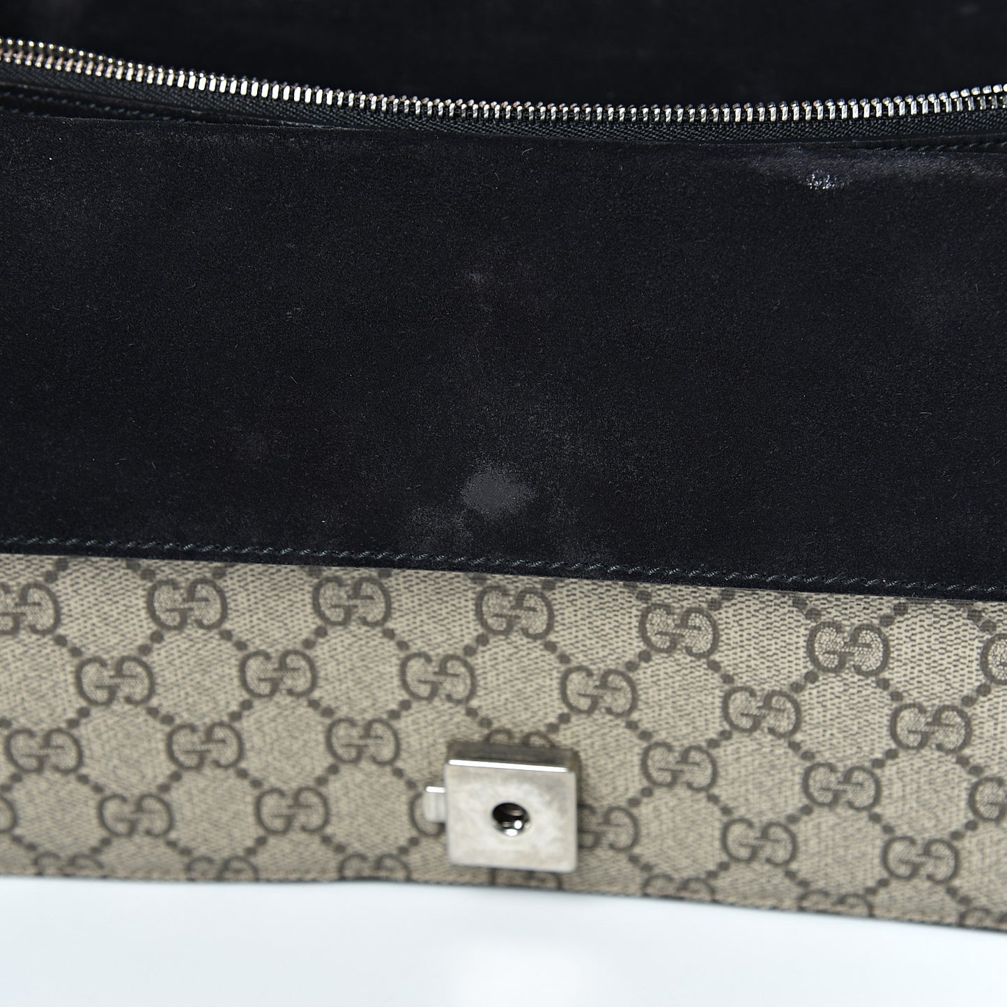 GG Supreme Monogram Small Dionysus Shoulder Bag Black