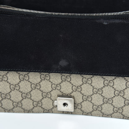Gucci GG Supreme Monogram Small Dionysus Shoulder Bag Black 12 of 13