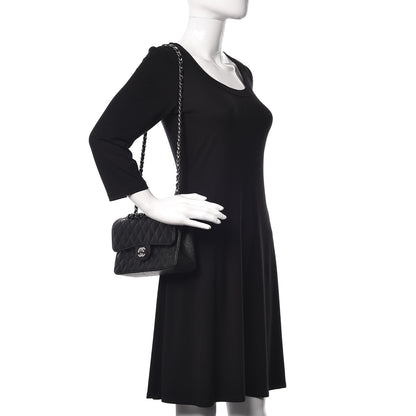 Chanel Caviar Quilted Small Double Flap Black 2 of 10