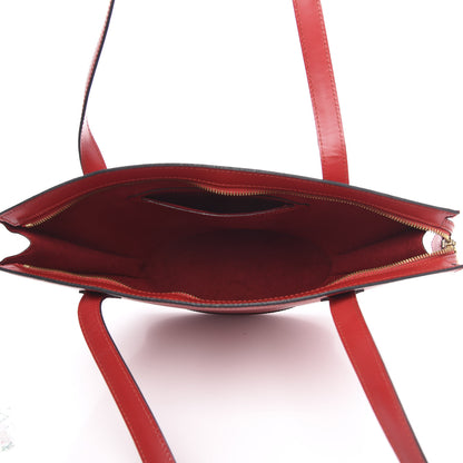 Louis Vuitton Epi Saint Jacques PM Castillan Red 5 of 13