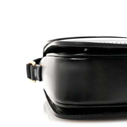 Celine Shiny Calfskin Medium Triomphe Black 9 of 10