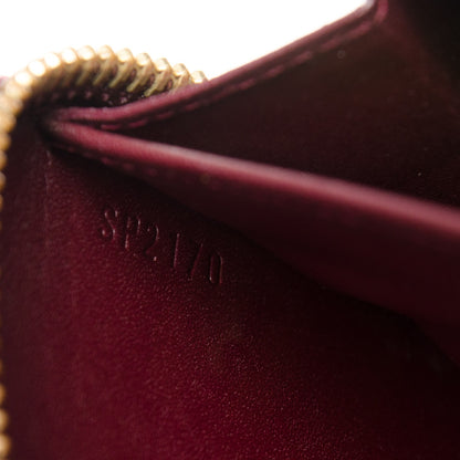 Louis Vuitton Vernis Zippy Wallet Rouge Fauviste 7 of 8