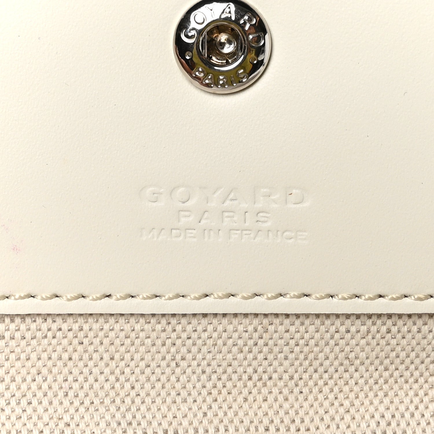 Goyard Goyardine Saint Louis PM White 7 of 12