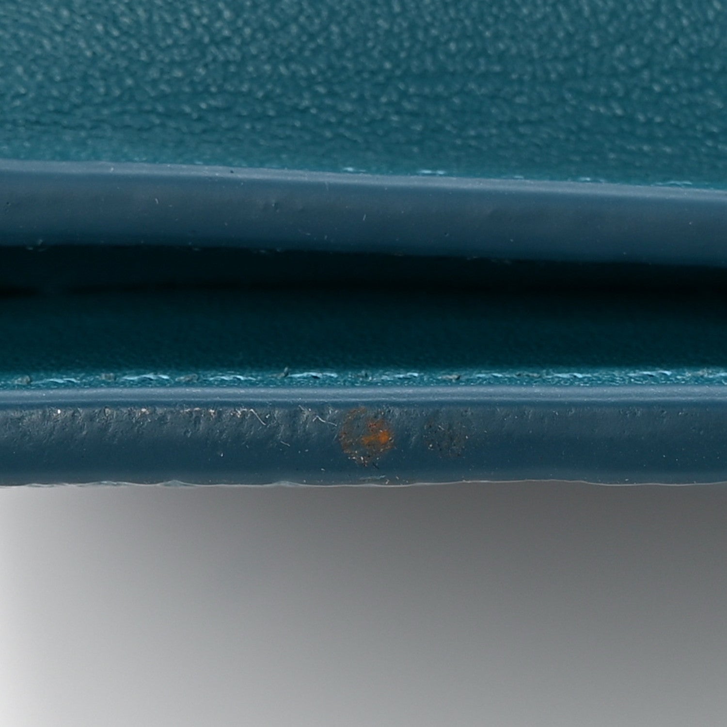 MCM Calfskin Ottomar Monogram Medium Tivitat Document Holder Teal 8 of 11