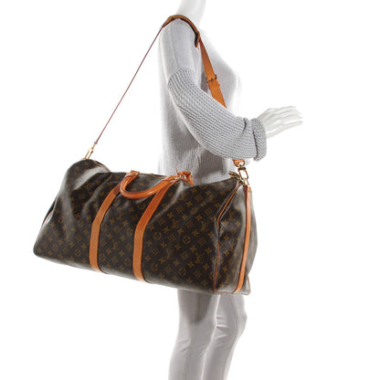 Louis Vuitton Monogram Keepall Bandouliere 55 2 of 7
