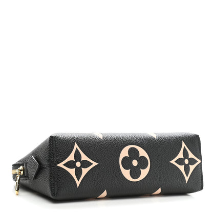 Louis Vuitton Empreinte Monogram Giant Cosmetic Pouch Black Beige 4 of 7