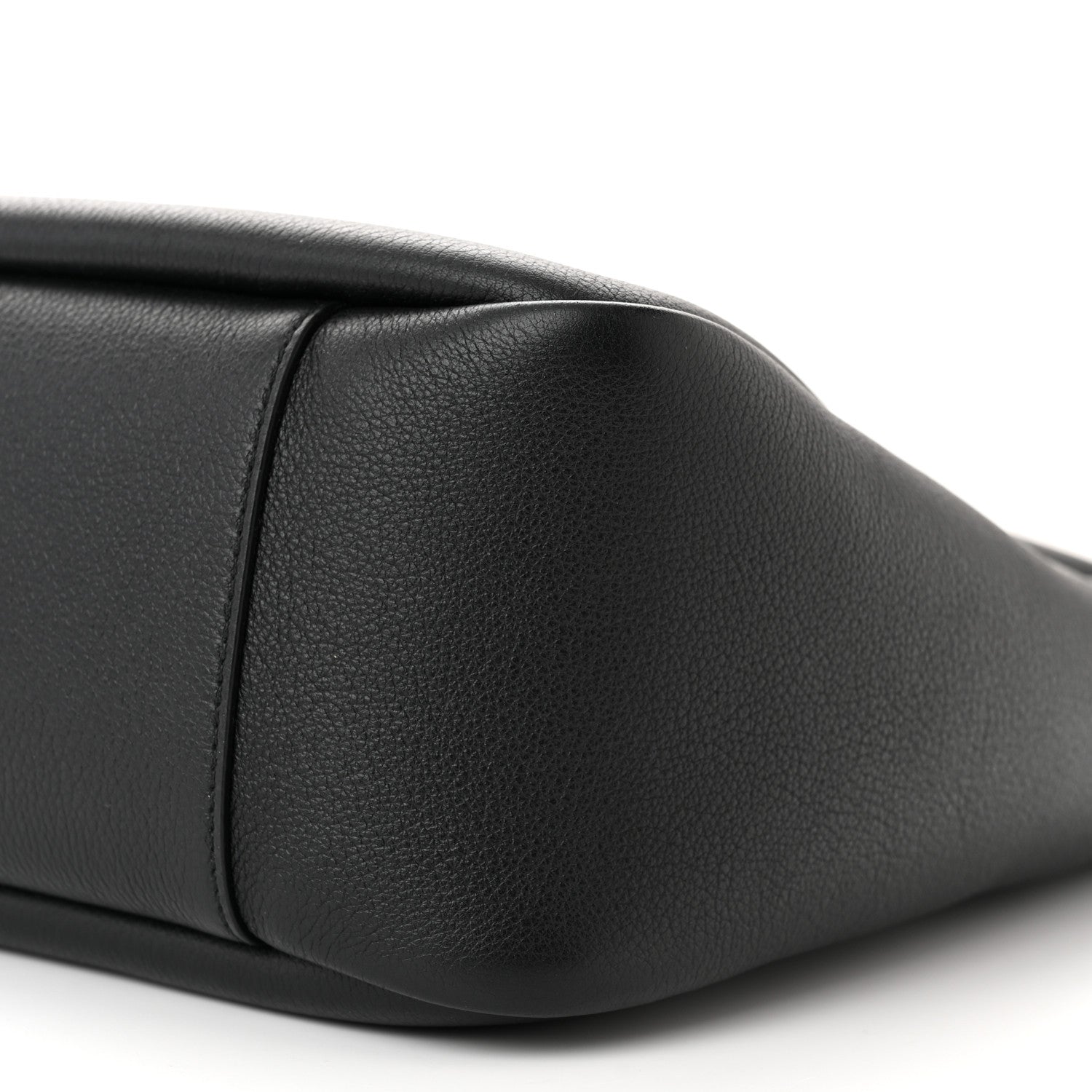 Saint Laurent Smooth Calfskin Large Le 5 A 7 Soft Hobo Black 9 of 12