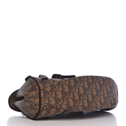 Christian Dior Monogram Romantique Trotter Bag Brown 4 of 10