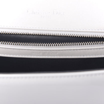 Christian Dior Patent Micro-Cannage Small Diorama Flap Bag White 9 of 15