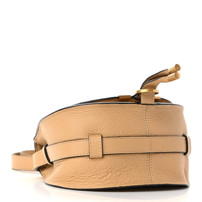 Chloe Calfskin Mini Marcie Round Crossbody Bag Nude 3 of 8