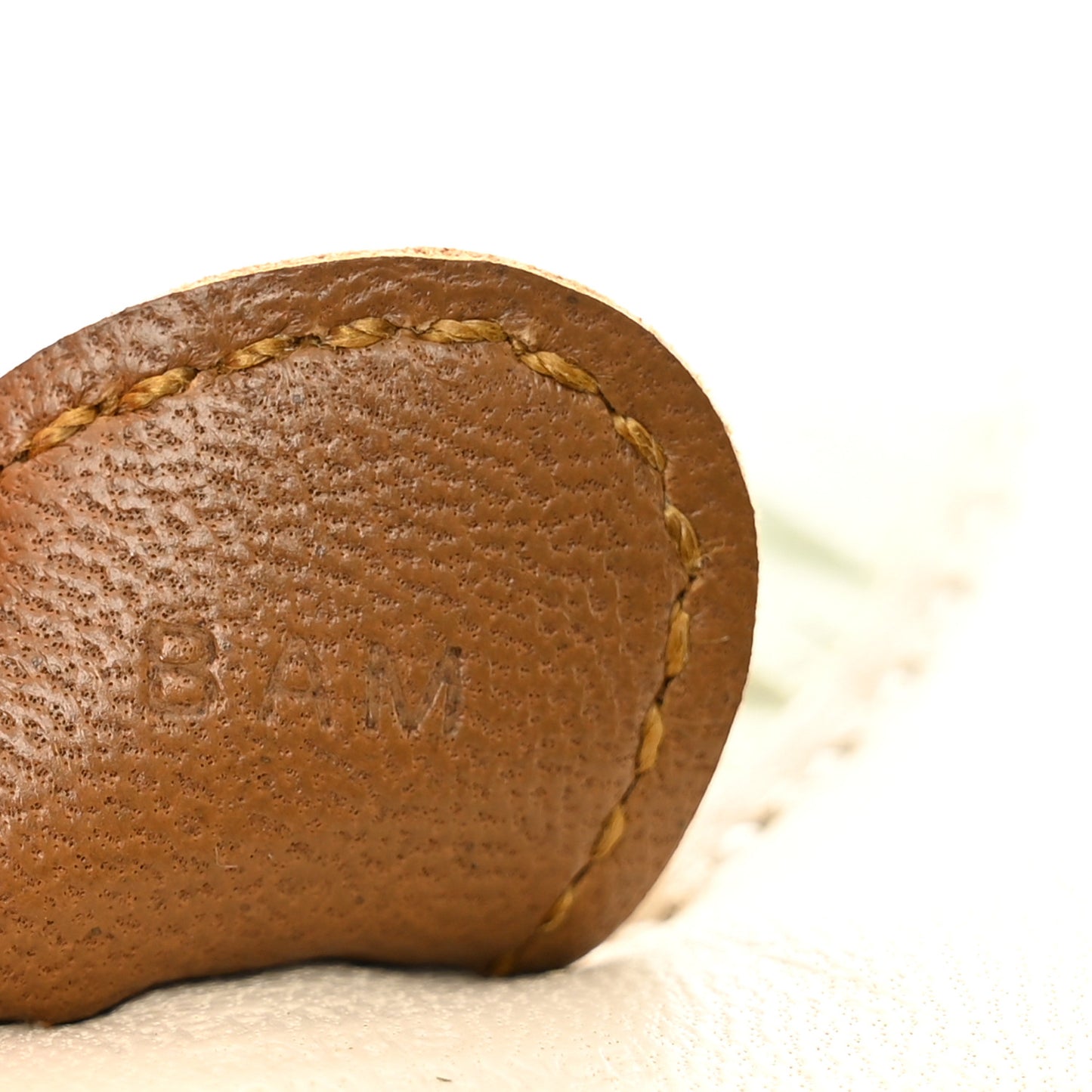Milo Lambskin Grigri Rodeo Horse Bag Charm PM Craie Vert Fizz Kraft