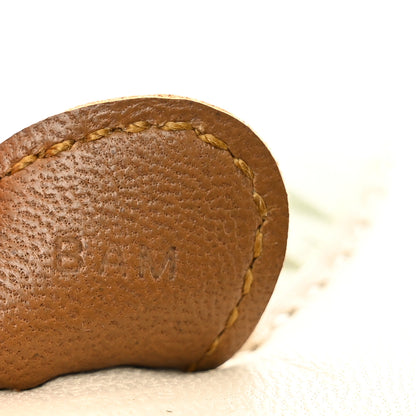 Hermes Milo Lambskin Grigri Rodeo Horse Bag Charm PM Craie Vert Fizz Kraft 3 of 4