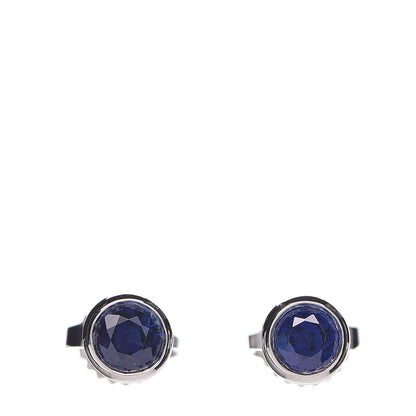 Tiffany Platinum Blue Sapphire .70ctw Color By The Yard Earrings 1 of 5