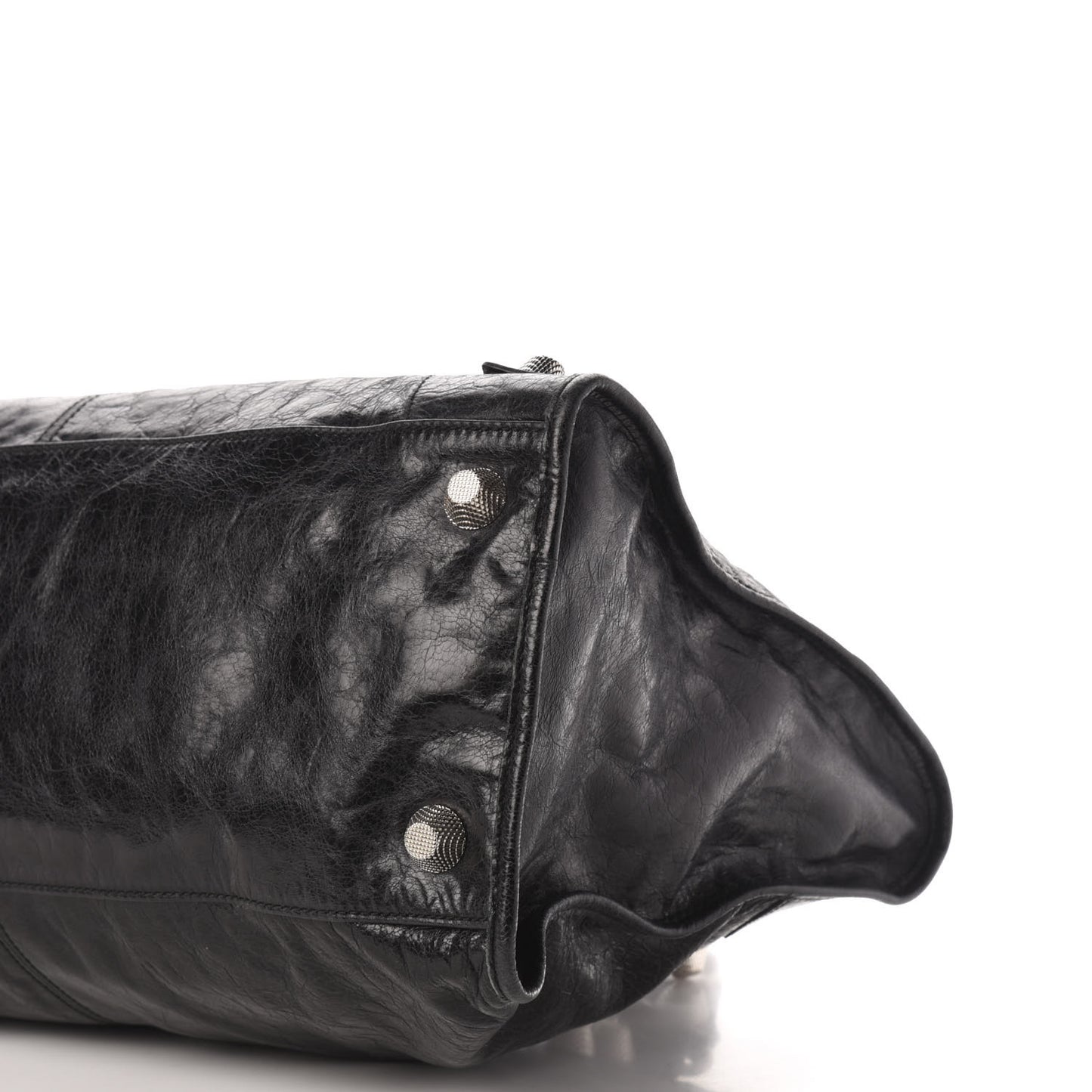 Agneau Giant 21 Silver Hardware Work Black