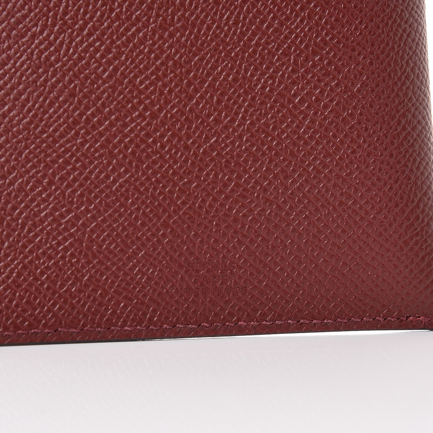 Hermes Epsom Tarmac PM Passport Holder Rouge H 6 of 8