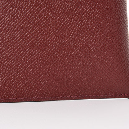 Hermes Epsom Tarmac PM Passport Holder Rouge H 6 of 8