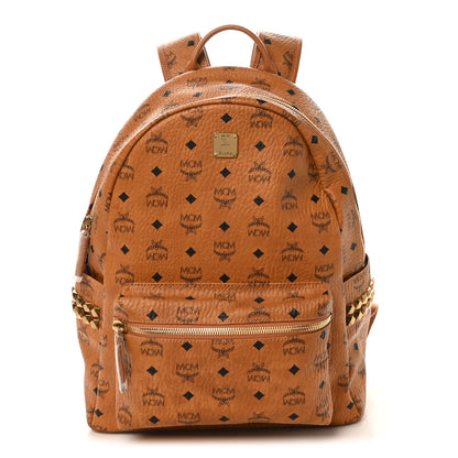 MCM Visetos Large Stark Backpack Cognac 1 of 9