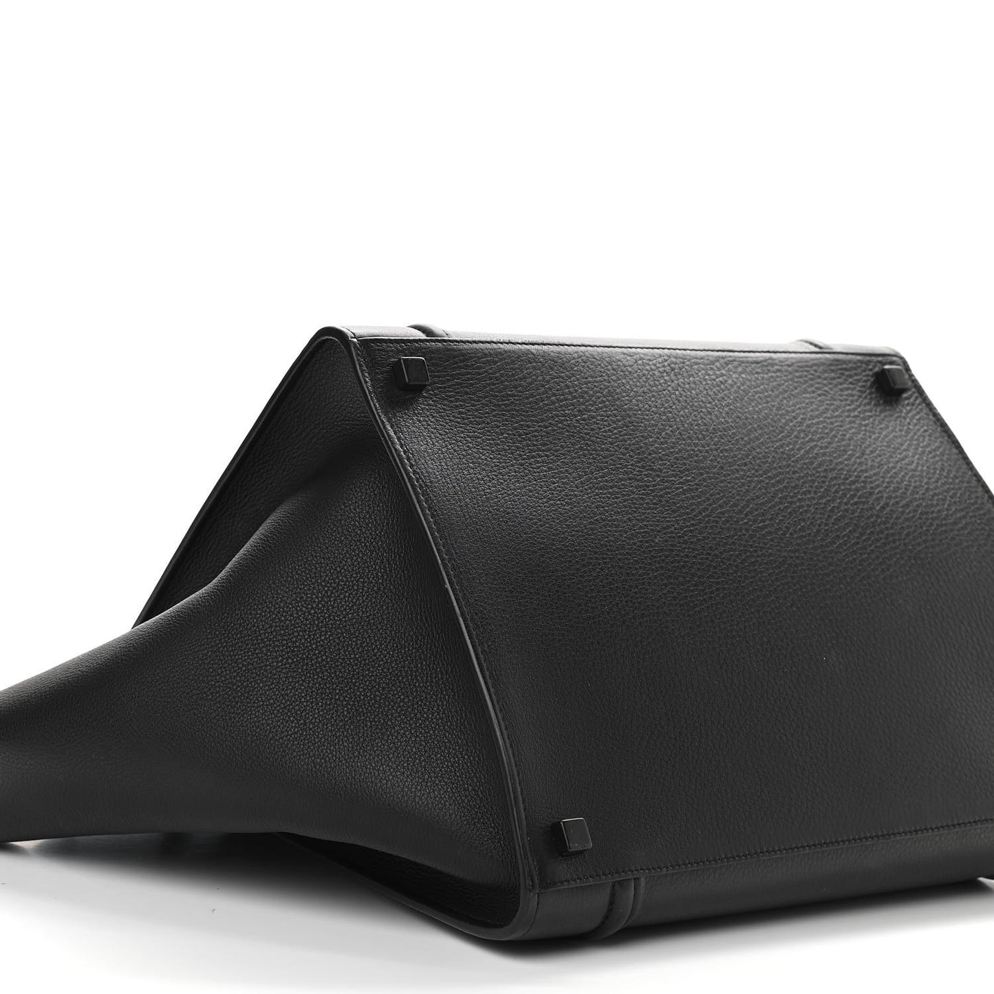 Supple Calfskin Medium Phantom Luggage Black