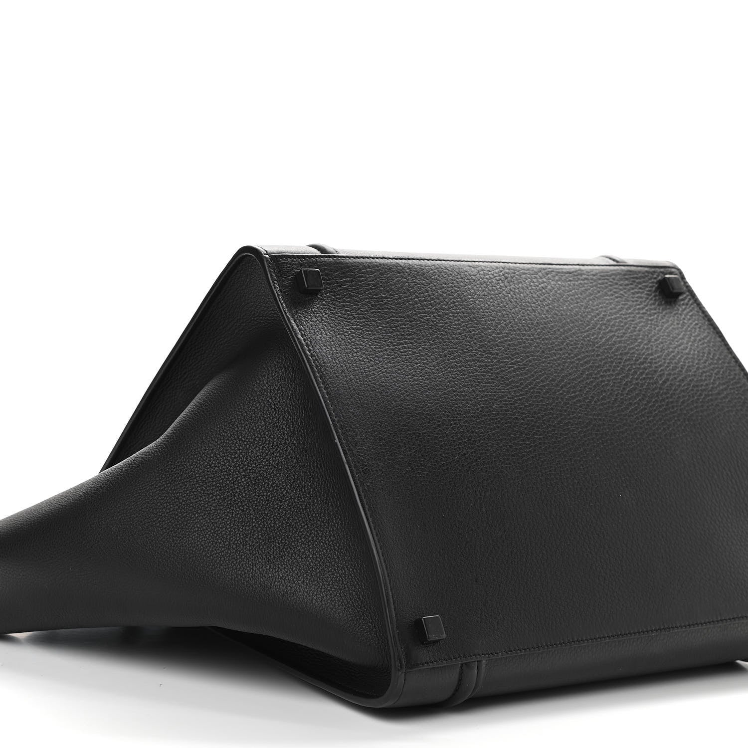 Celine Supple Calfskin Medium Phantom Luggage Black 8 of 9