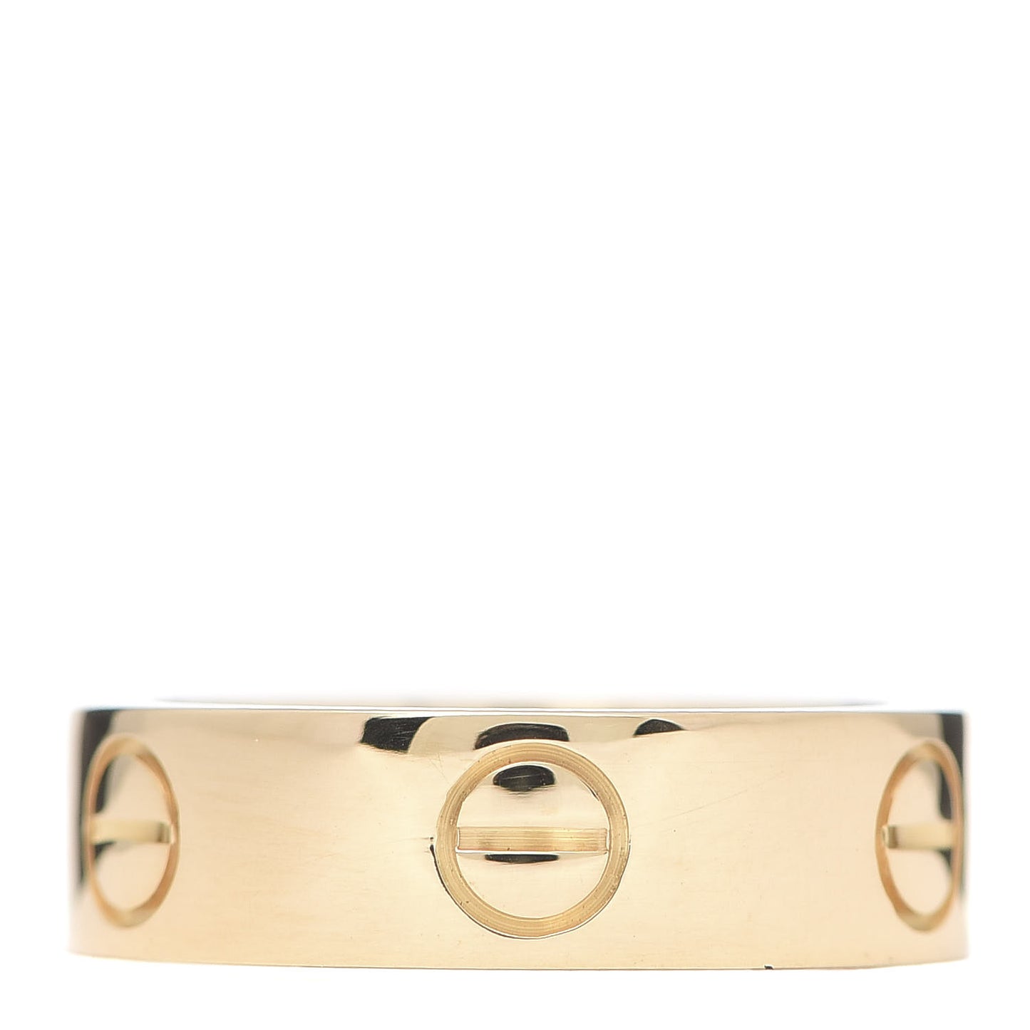 18K Yellow Gold 5.5mm LOVE Ring 52 6