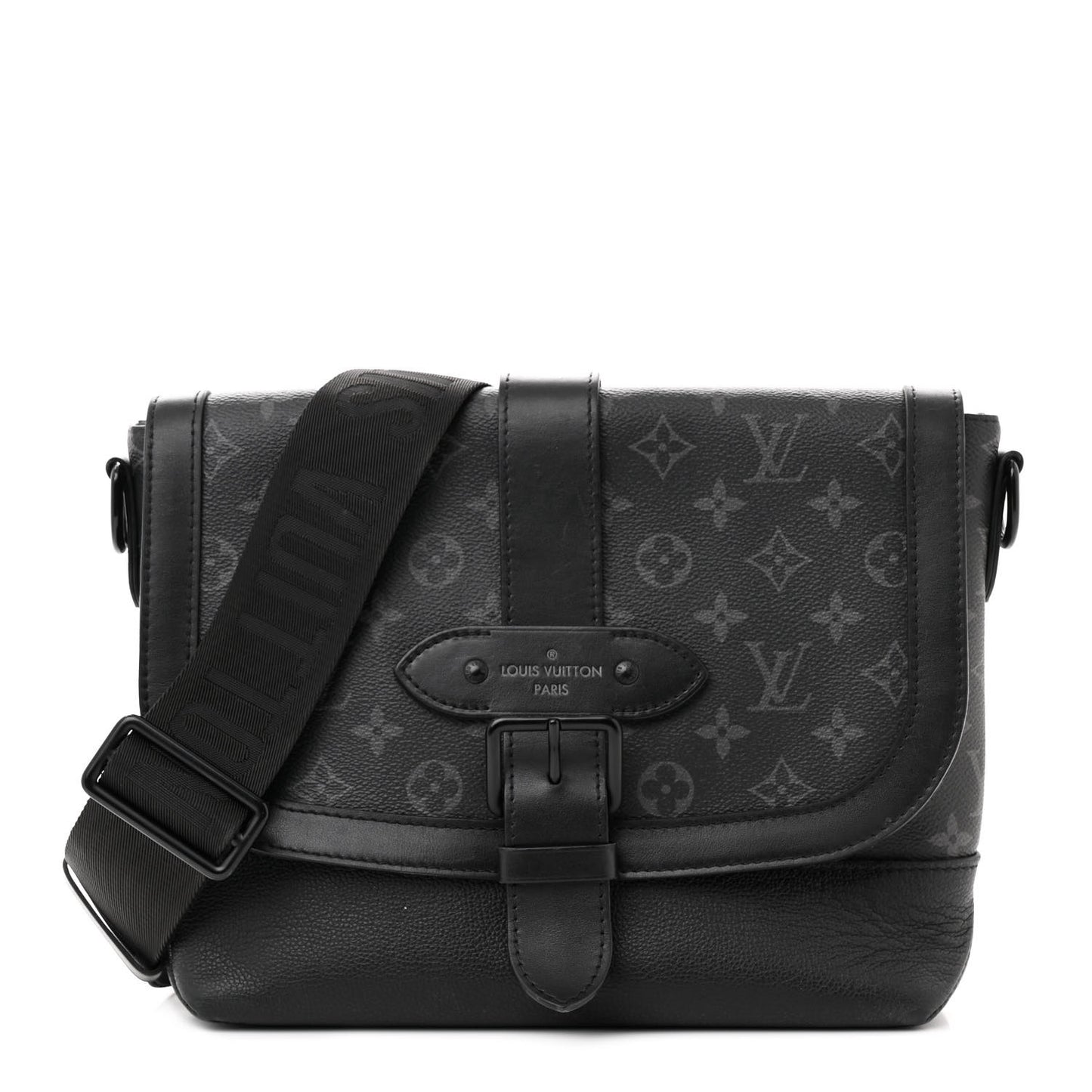 Monogram Eclipse Saumur Messenger NV Black