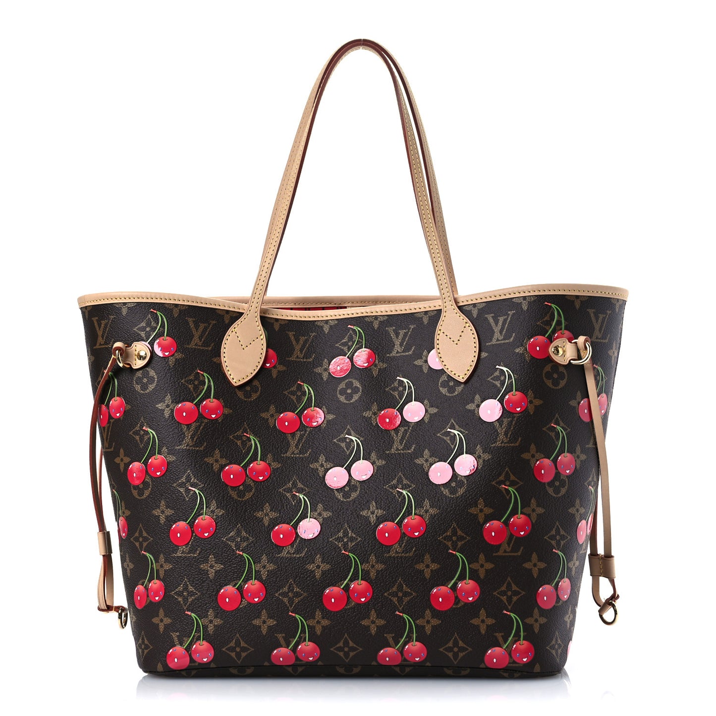LV X TM Monogram Cerises Neverfull MM
