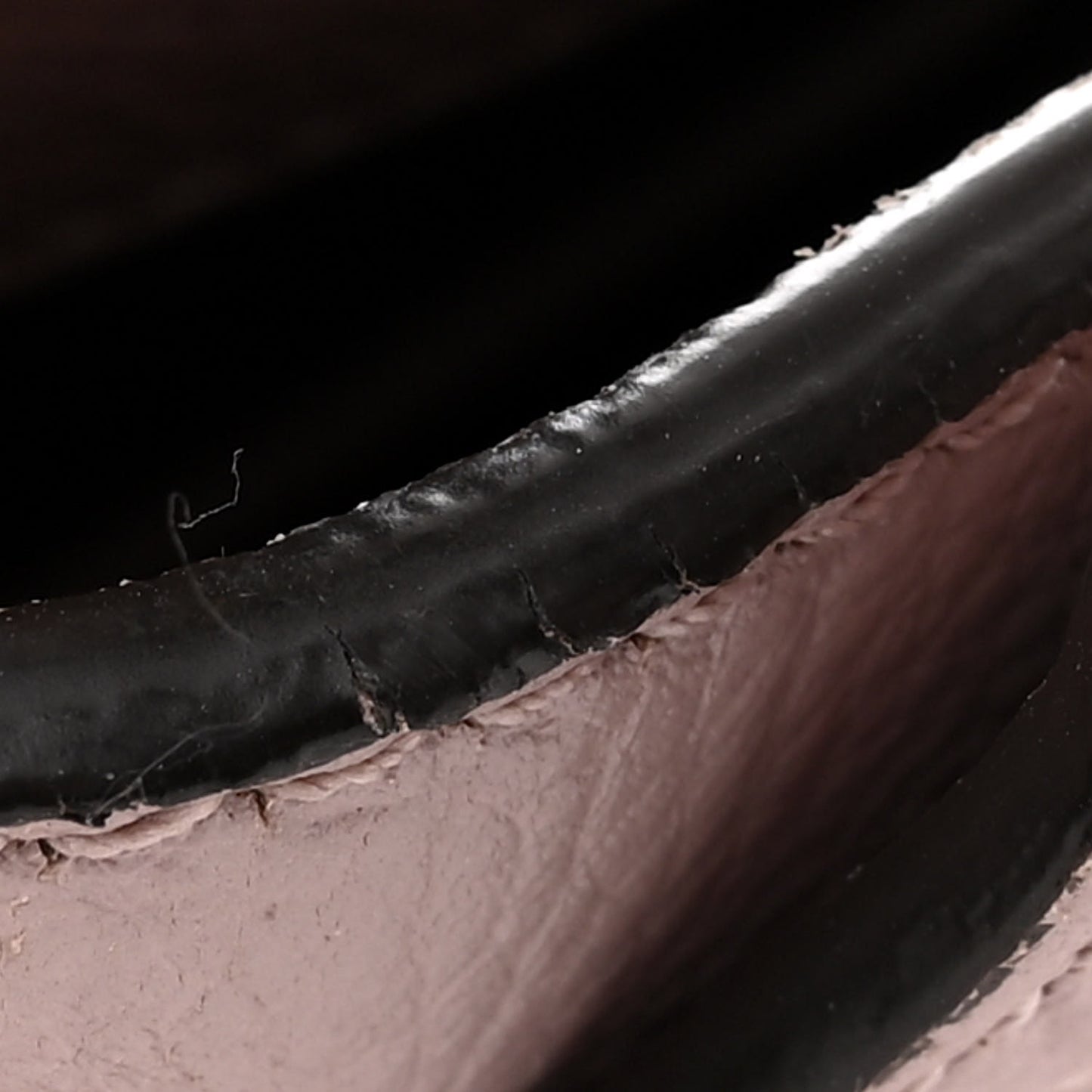 Derby Calfskin House Check Small Banner Tote Pink