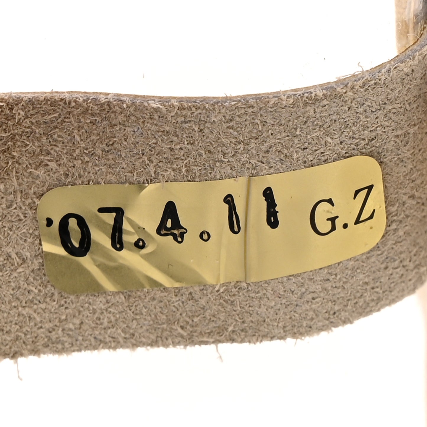Vinyl Naked Tote Gold