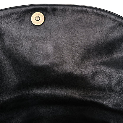 Christian Dior Lambskin Cannage Flap Messenger Bag Black 11 of 19