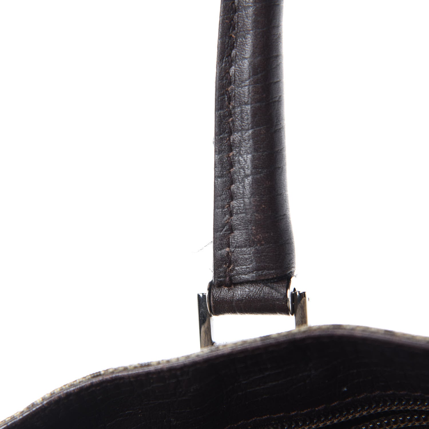 Gucci GG Plus Monogram Small Vertical Tote Dark Brown 13 of 16