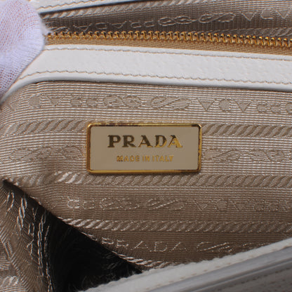 Prada Cinghiale Frame Bag White 5 of 7