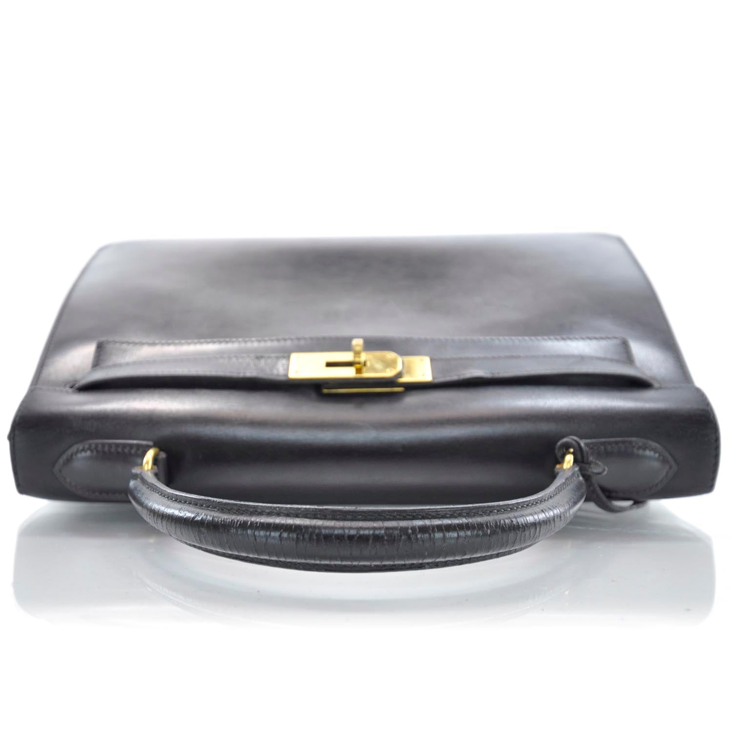 Hermes Box Kelly 32 Black 5 of 10