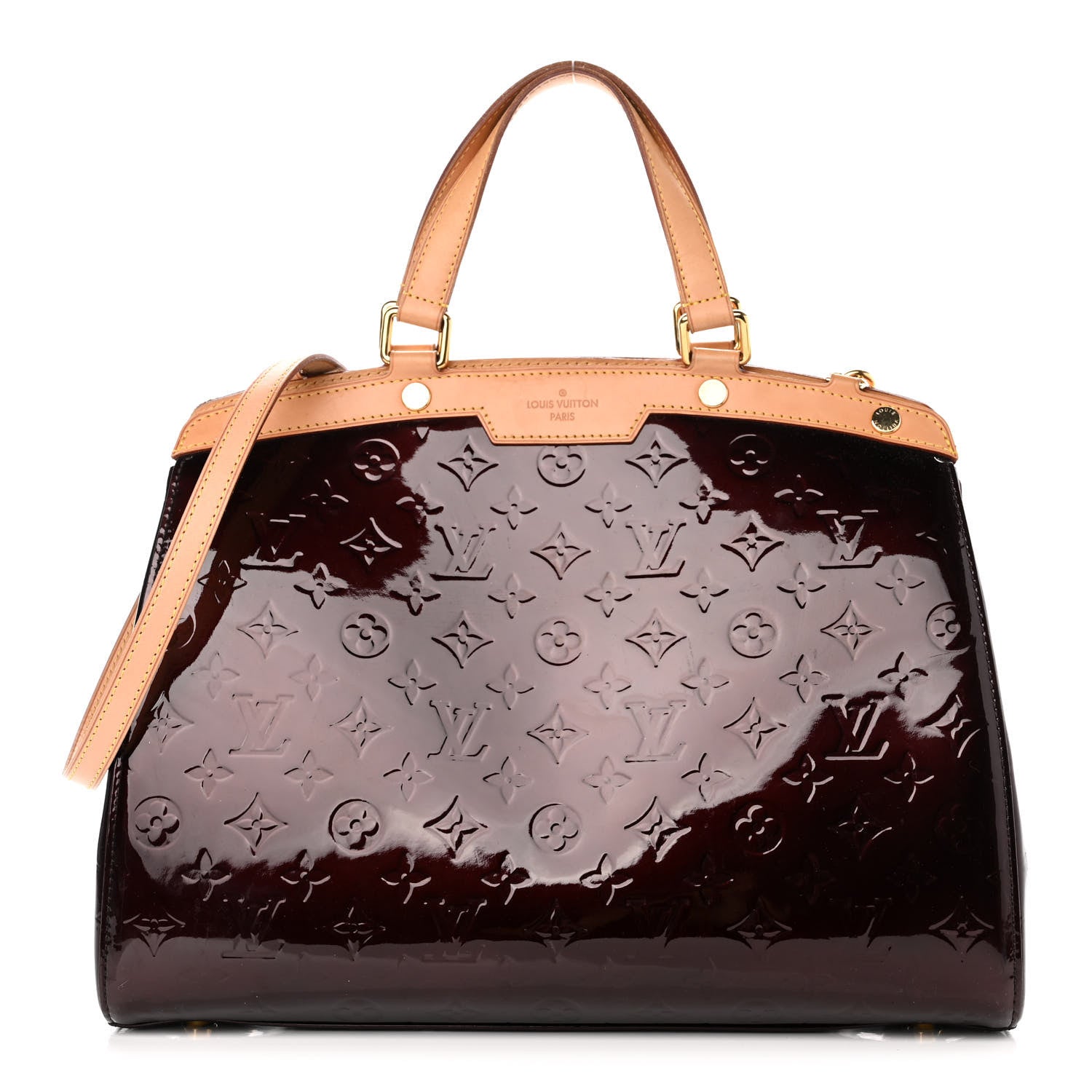 Louis Vuitton Vernis Brea GM Amarante 1 of 15