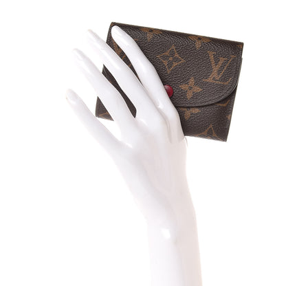 Louis Vuitton Monogram Rosalie Coin Purse Fuchsia 2 of 9