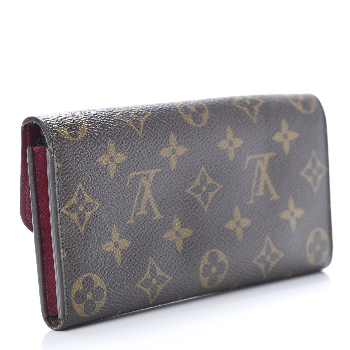 Monogram Emilie Wallet Fuchsia