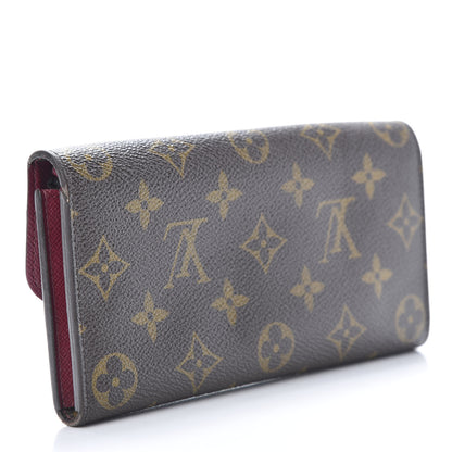 Louis Vuitton Monogram Emilie Wallet Fuchsia 3 of 17