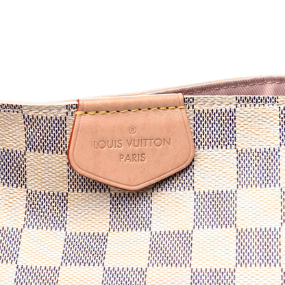 Louis Vuitton Damier Azur Graceful MM Rose Ballerine 12 of 15