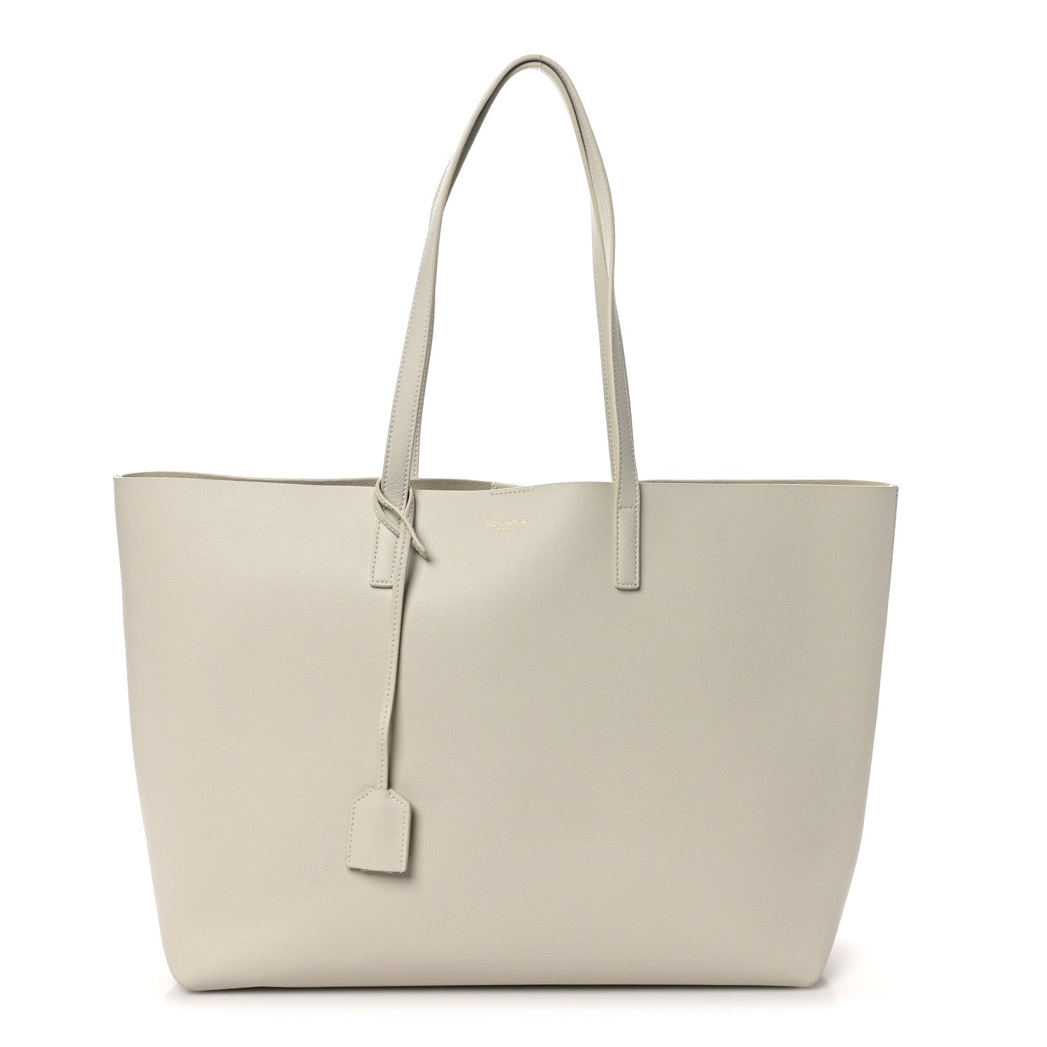 Saint Laurent Calfskin Large Shopping Tote Crema Soft 1 of 11