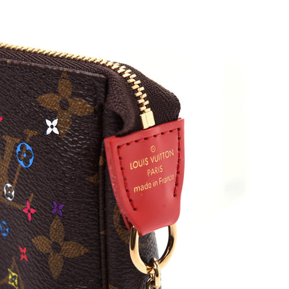 Louis Vuitton Monogram 2020 Christmas Animation Bumper Cars Mini Pochette Accessories Coquelicot 8 of 11