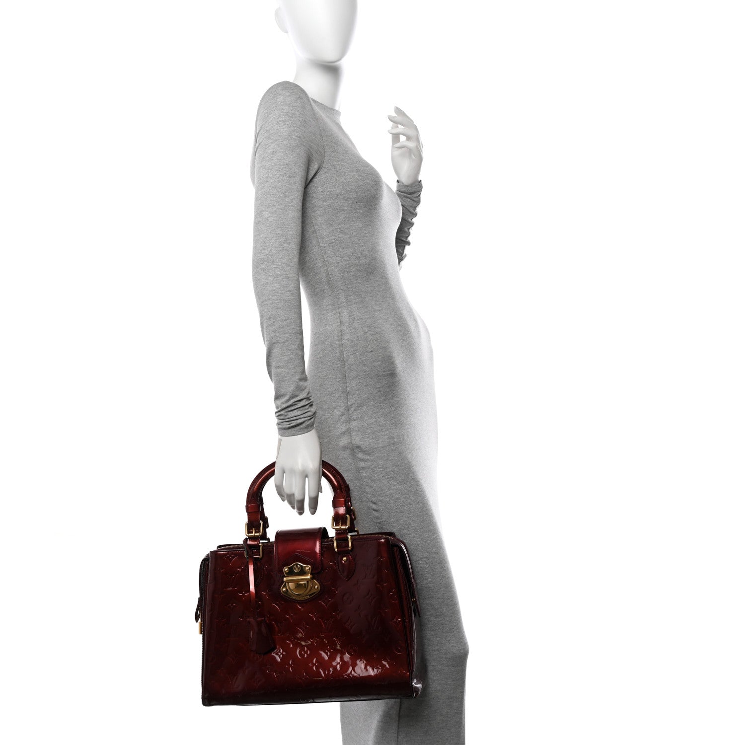 Louis Vuitton Vernis Melrose Avenue Amarante 2 of 12