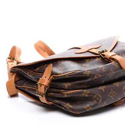 Louis Vuitton Monogram Saumur 30 7 of 10