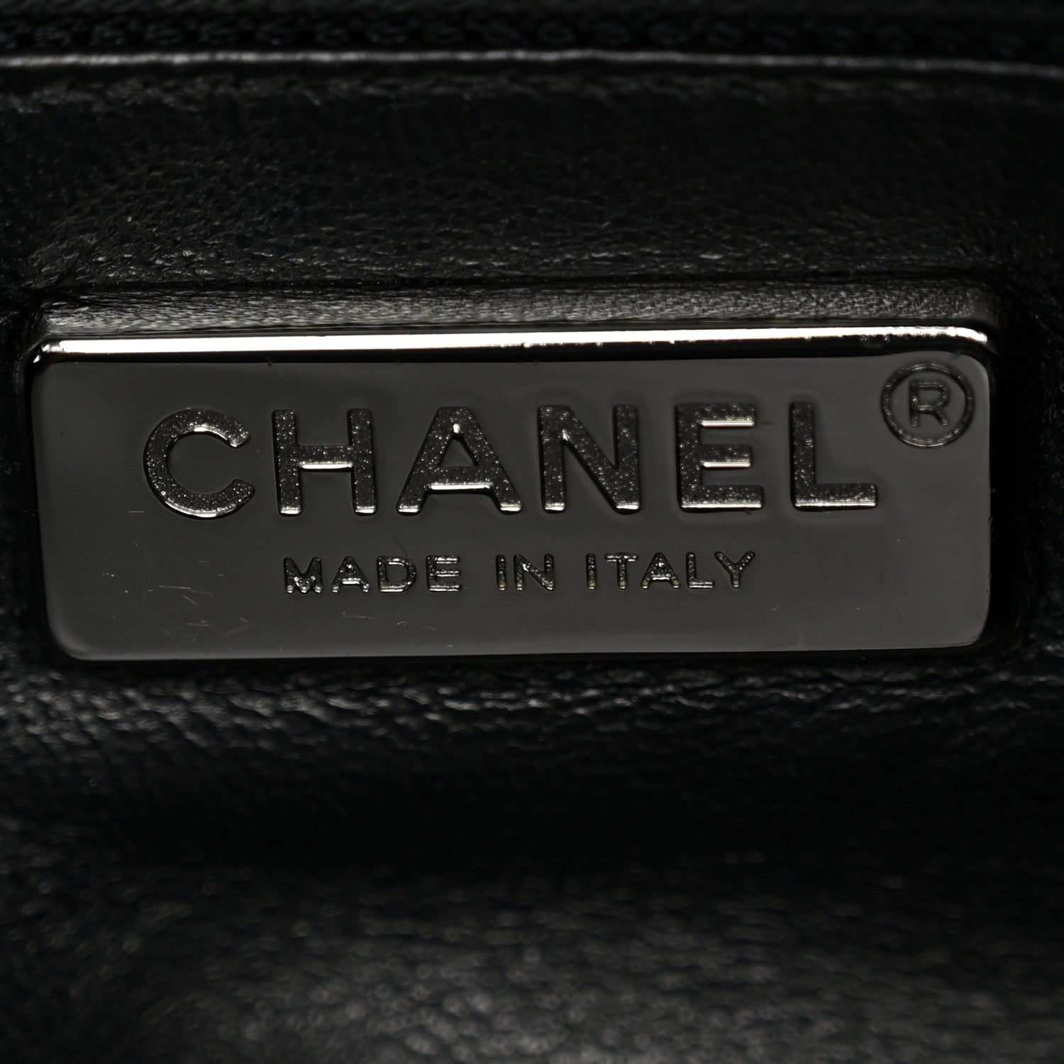 Chanel Deerskin Luxe Large Bowler Black 6 of 10