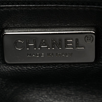 Chanel Deerskin Luxe Large Bowler Black 6 of 10
