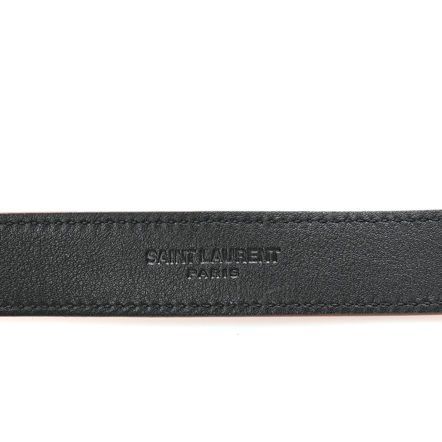 Grained Lambskin La 66 Thin Belt 75 30 Wet Clay