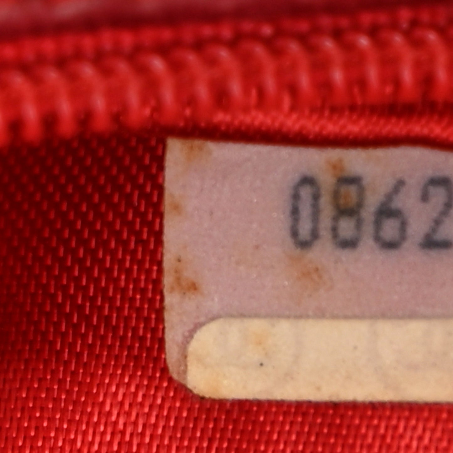 Lizard CC Mini Flap Bag Red