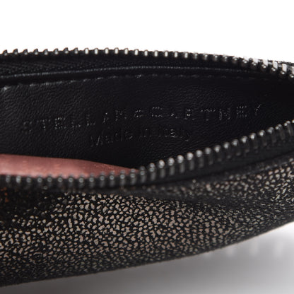 Stella McCartney Shaggy Deer Falabella Zip Card Holder Ruthenium 6 of 7